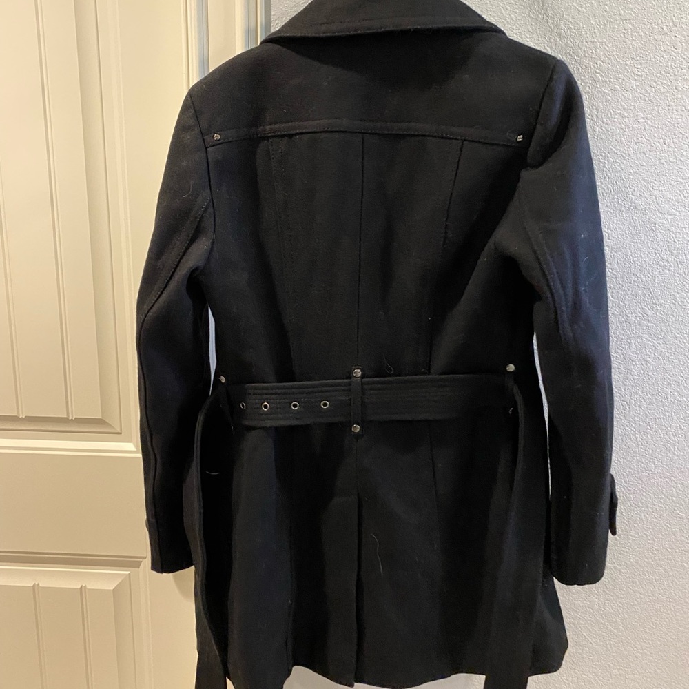 Kenneth Cole Reaction Black Wool Jacket